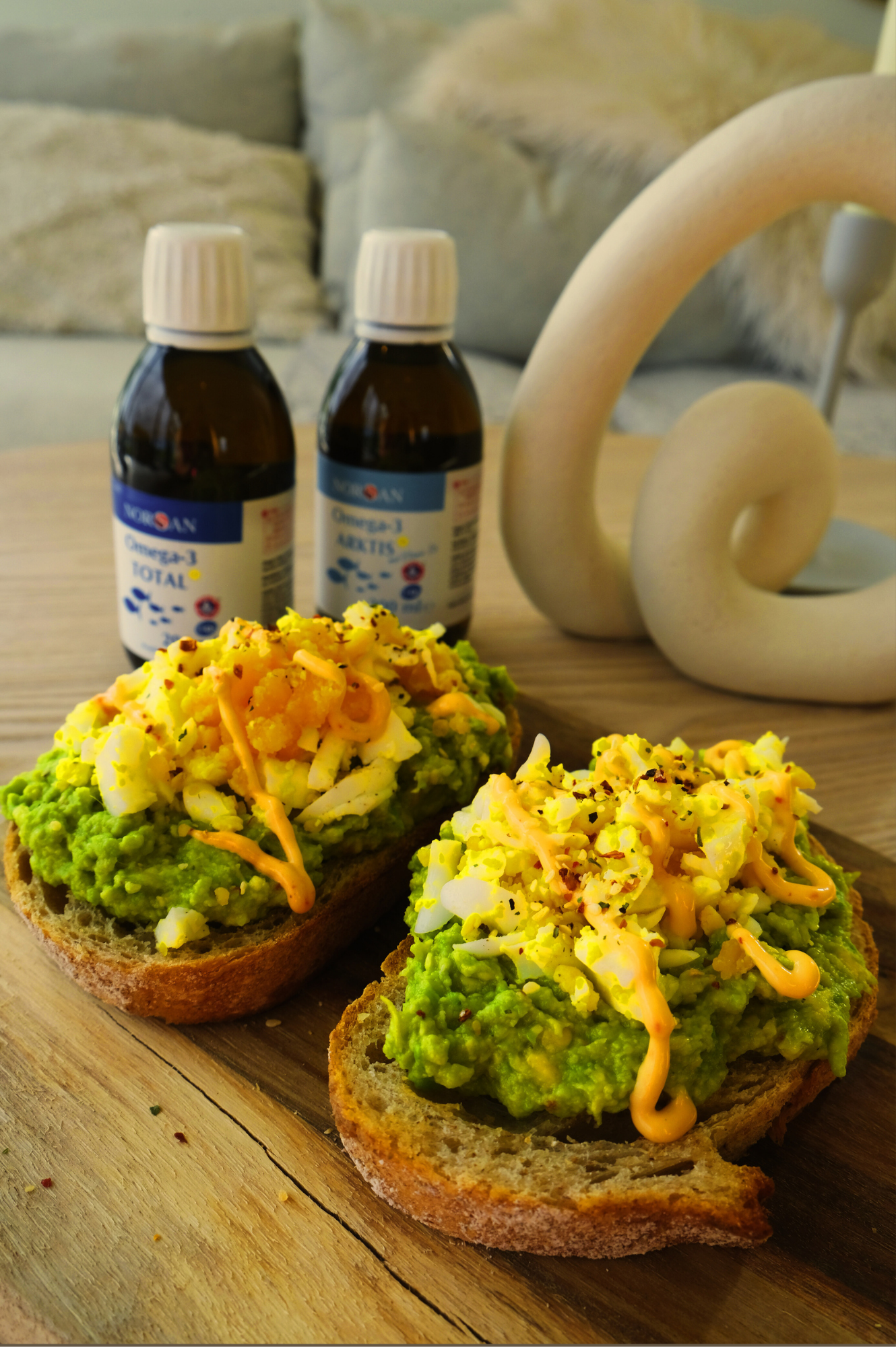 Avokadotoast med Malin Mellow