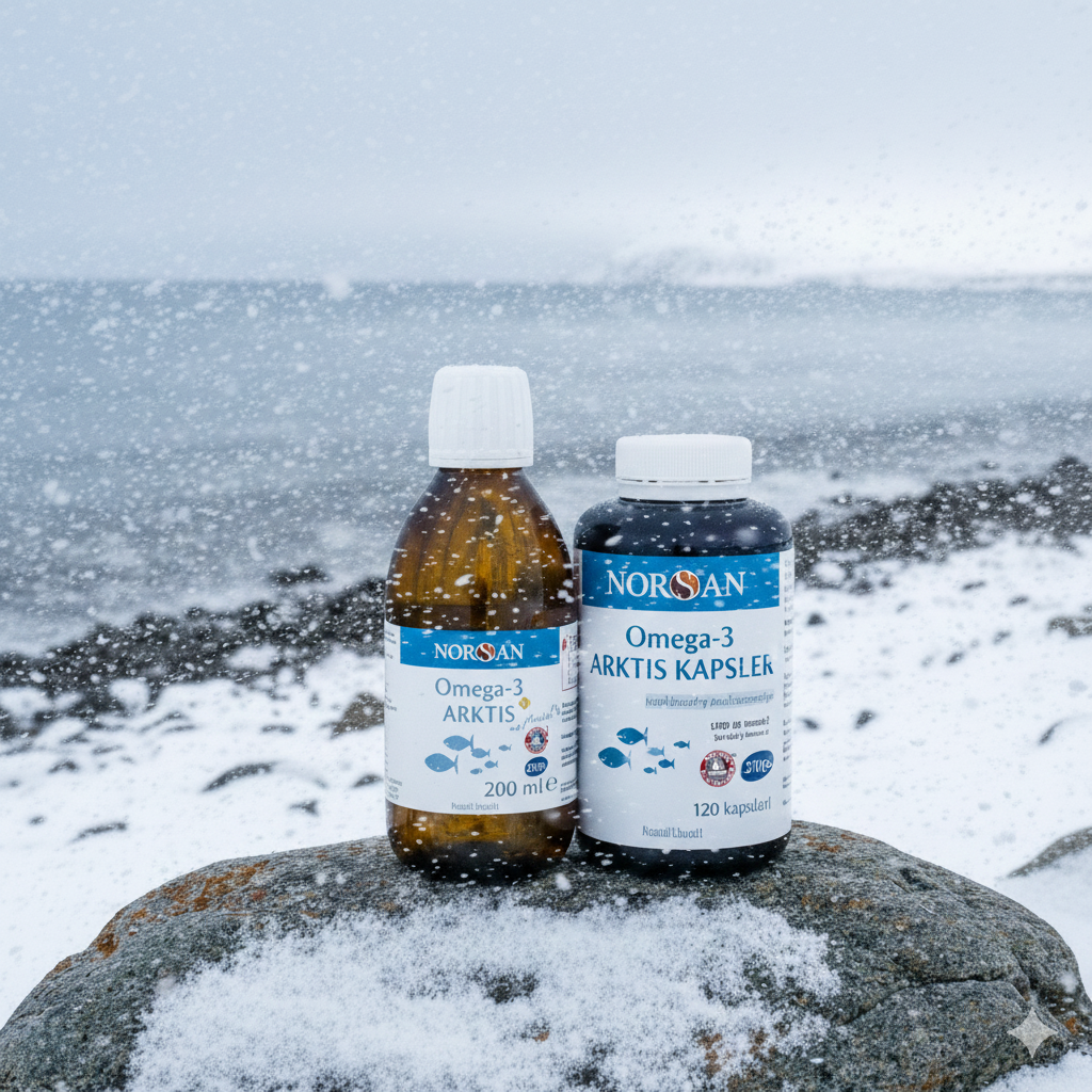 Omega-3 fra torskeleverolje