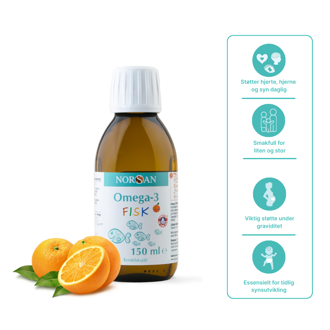 Omega-3 FISK Olje trepakning