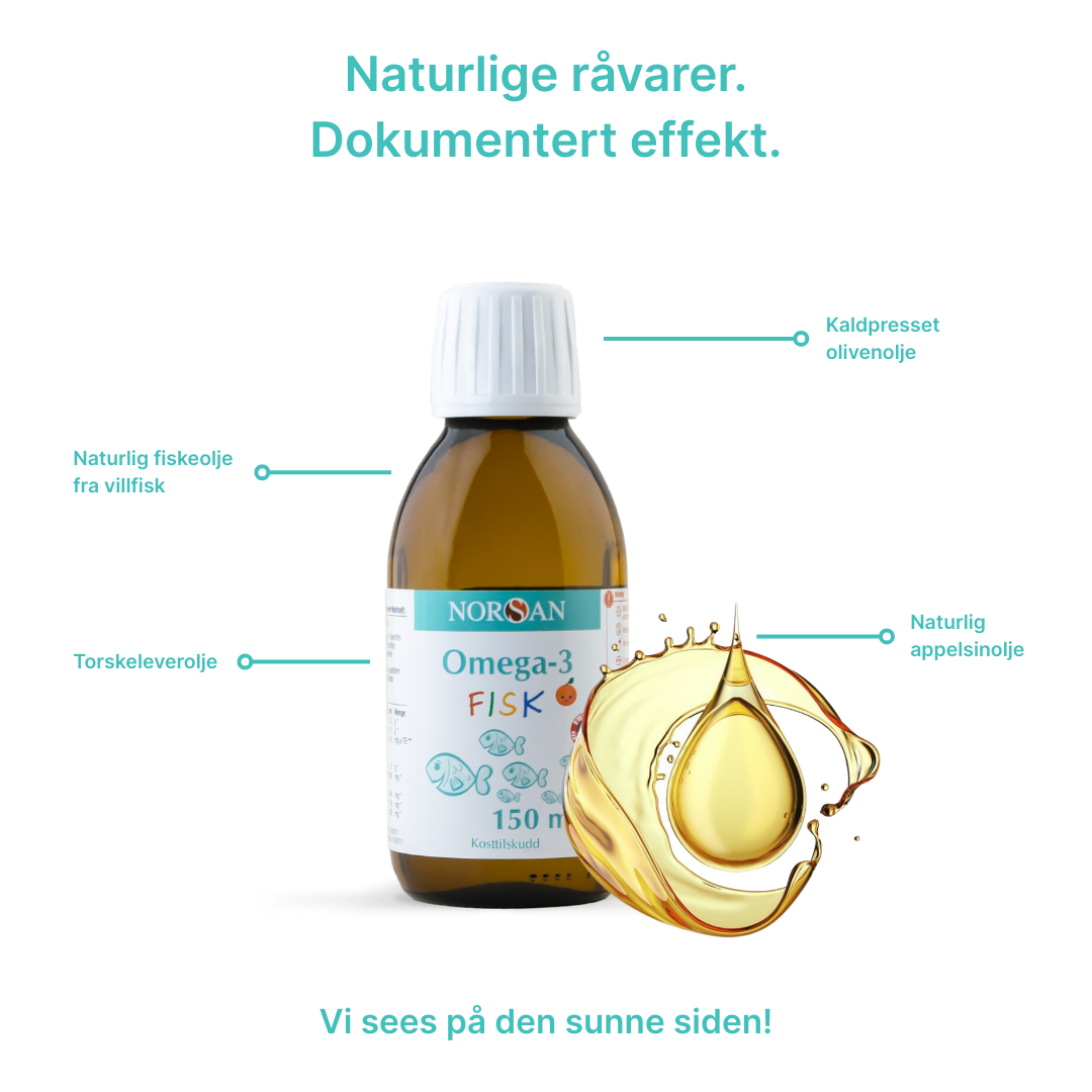 Omega-3 FISK Olje trepakning