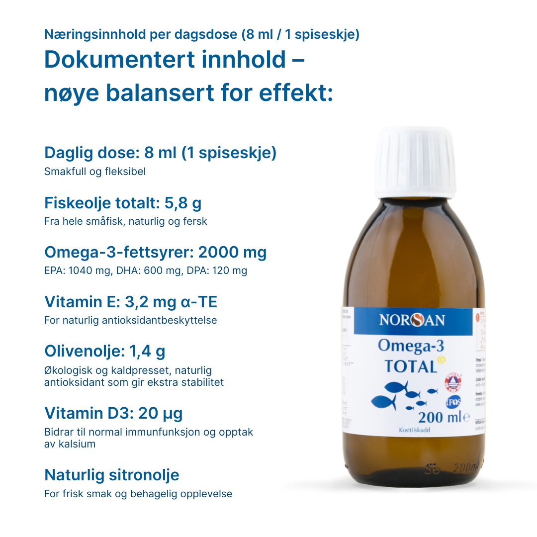 Omega-3 TOTAL Olje