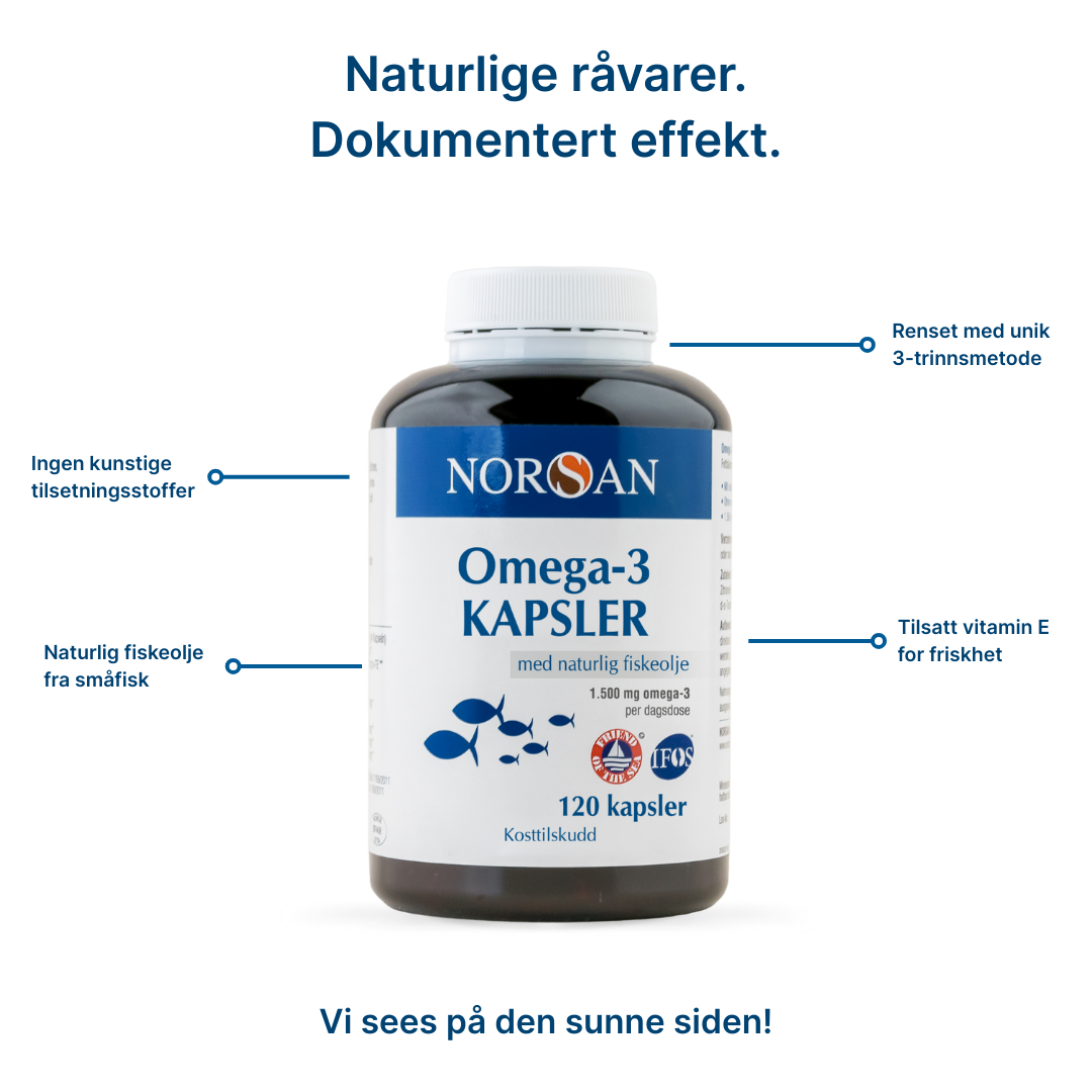 Omega-3 TOTAL Kapsler