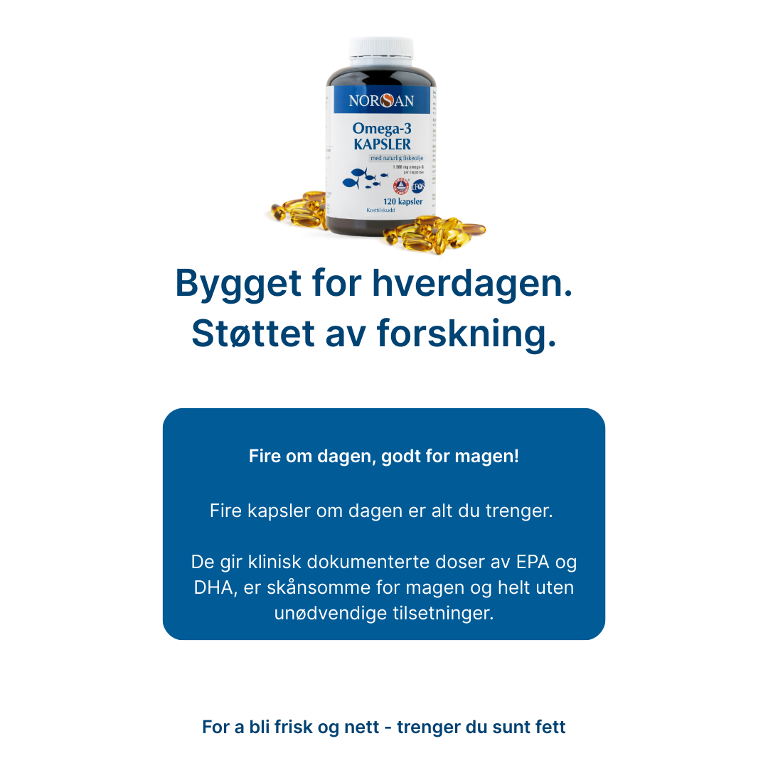 Omega-3 TOTAL Kapsler