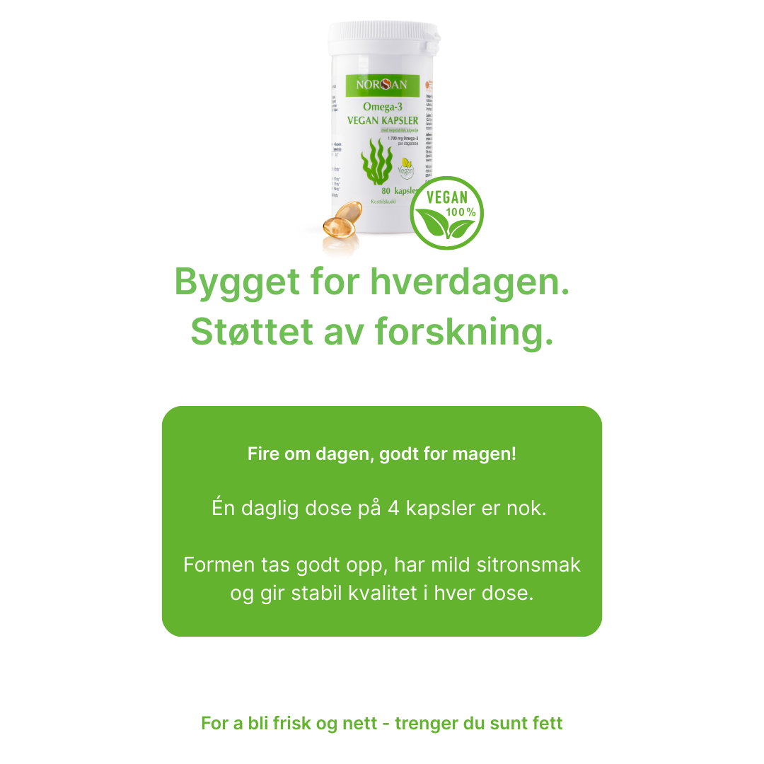Omega-3 VEGAN Kapsler