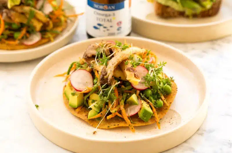 🥗 Sprø ramsløk-tacos med Omega-3