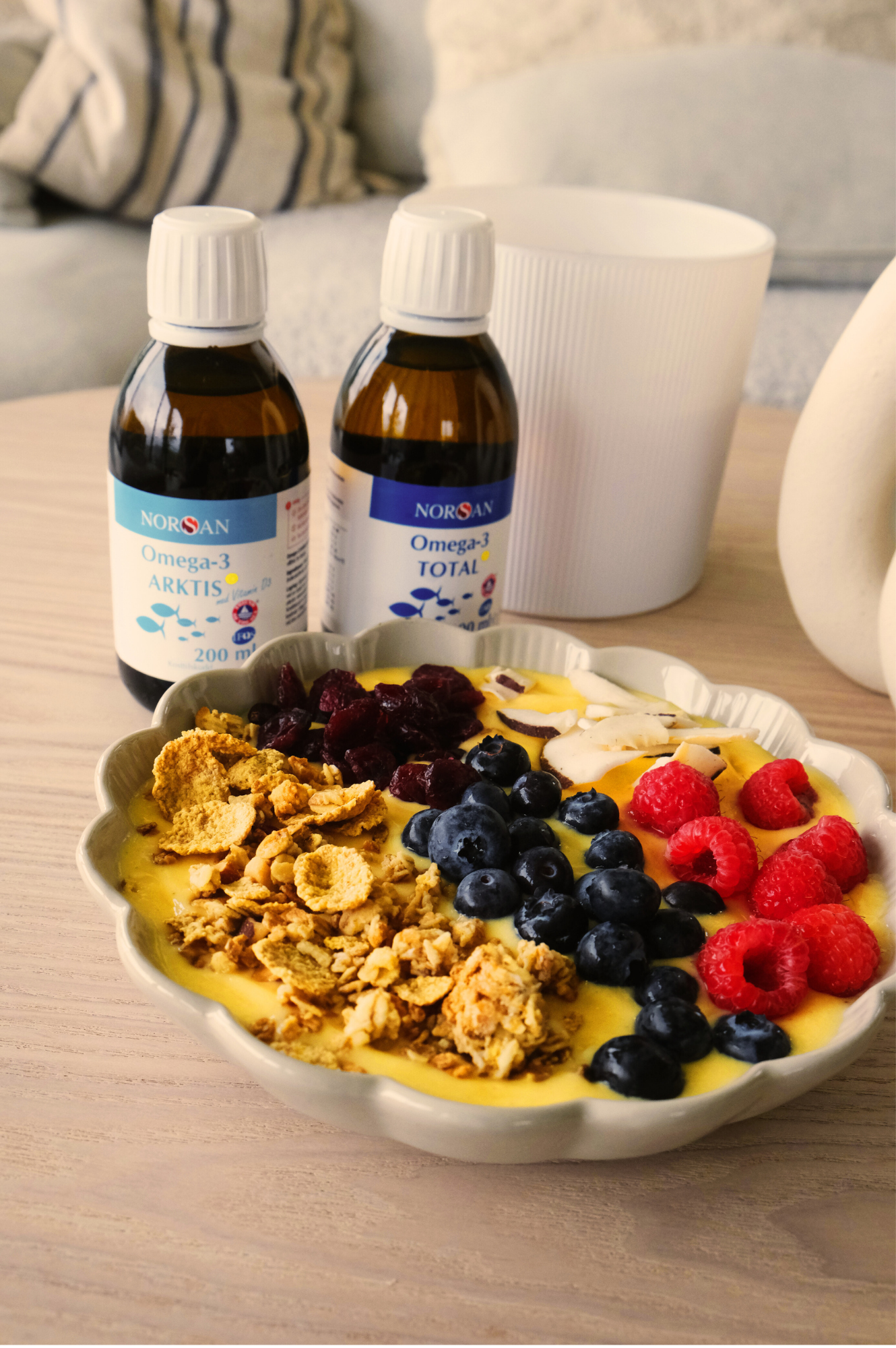 Smoothiebowl med Malin Mellow