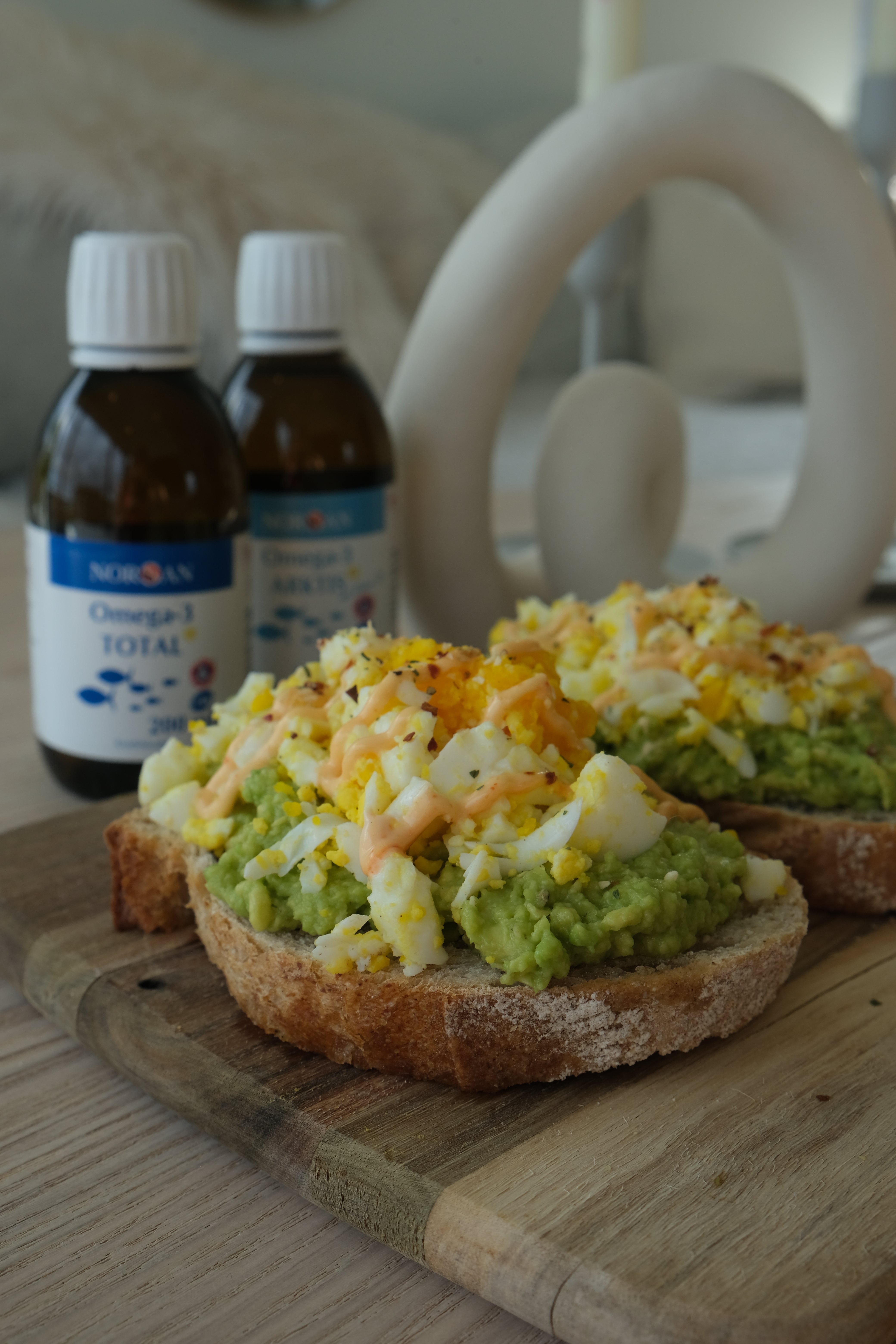 Avokadotoast med Malin Mellow