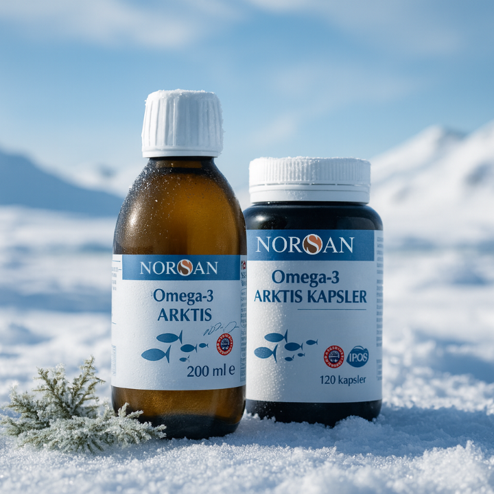Omega-3 fra torskeleverolje