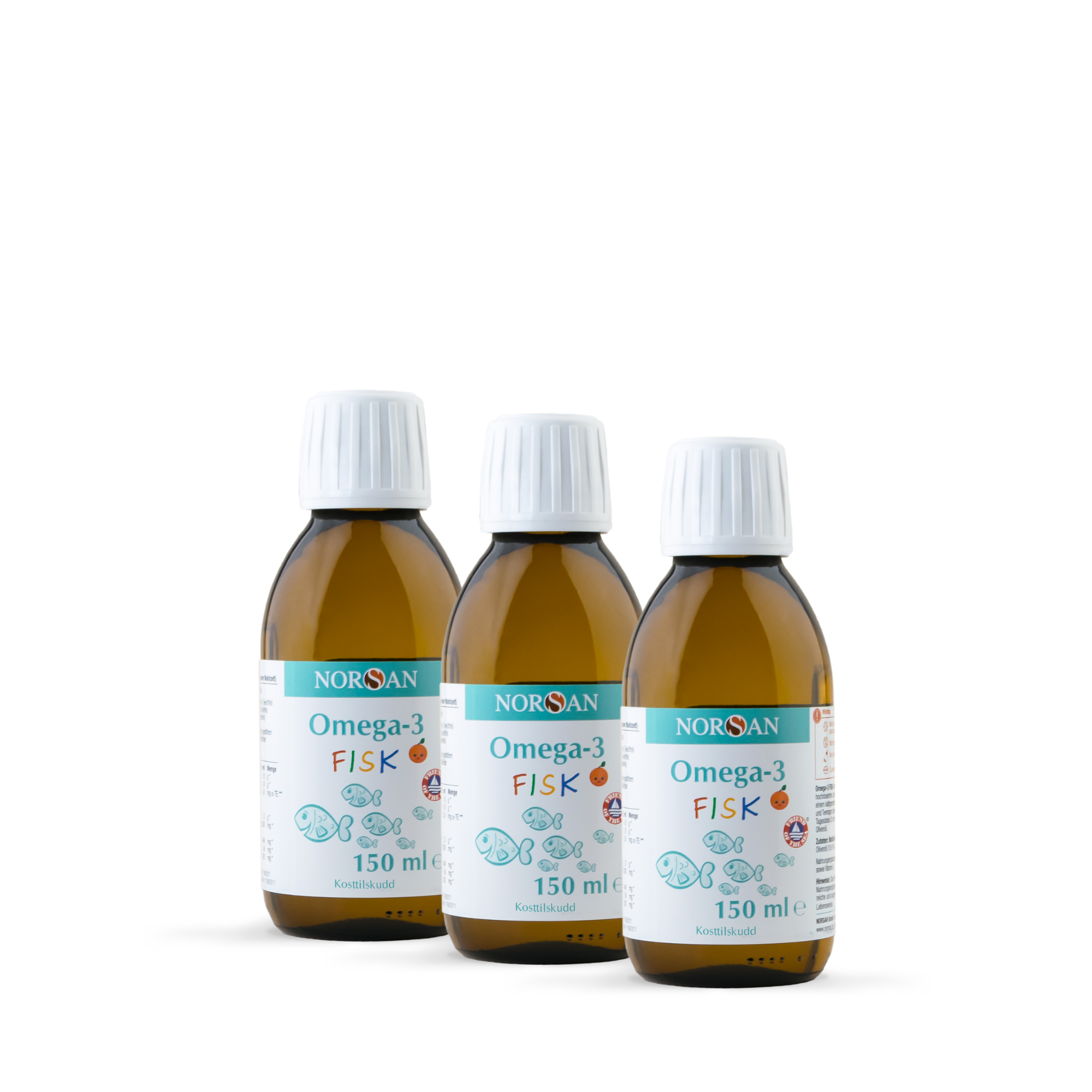 Omega-3 FISK Olje trepakning