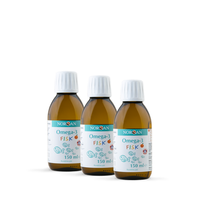 Omega-3 FISK Olje trepakning