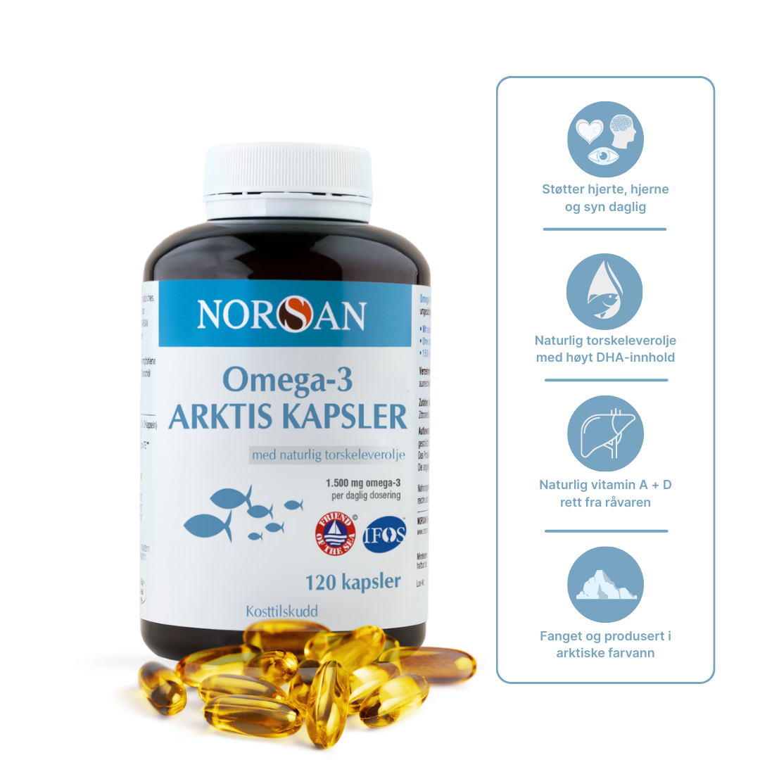 Omega-3 ARKTIS Kapsler