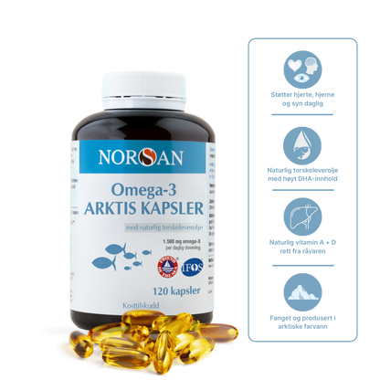 Omega-3 ARKTIS Kapsler