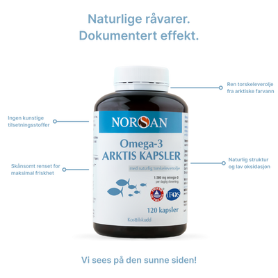 Omega-3 ARKTIS Kapsler