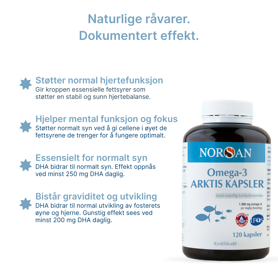 Omega-3 ARKTIS Kapsler
