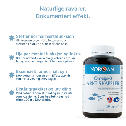 Omega-3 ARKTIS Kapsler