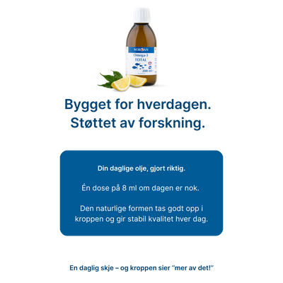 Omega-3 TOTAL Olje med fast leveranse