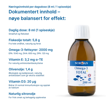 Omega-3 TOTAL Olje