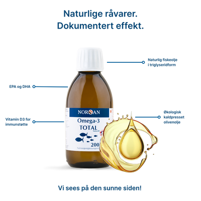 Omega-3 TOTAL Olje Naturell