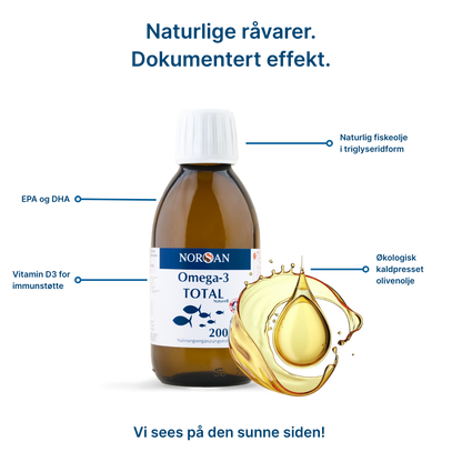 Omega-3 TOTAL Olje Naturell