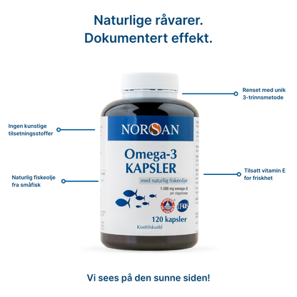 Omega-3 TOTAL Kapsler