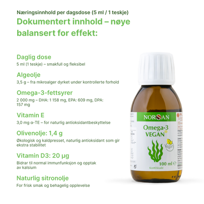 Omega-3 VEGAN Olje