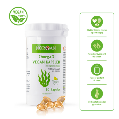 Omega-3 VEGAN Kapsler