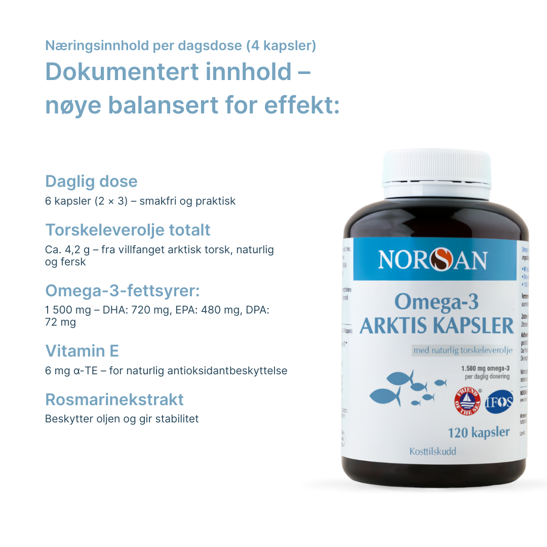 Omega-3 ARKTIS pakke