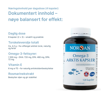 Omega-3 ARKTIS pakke