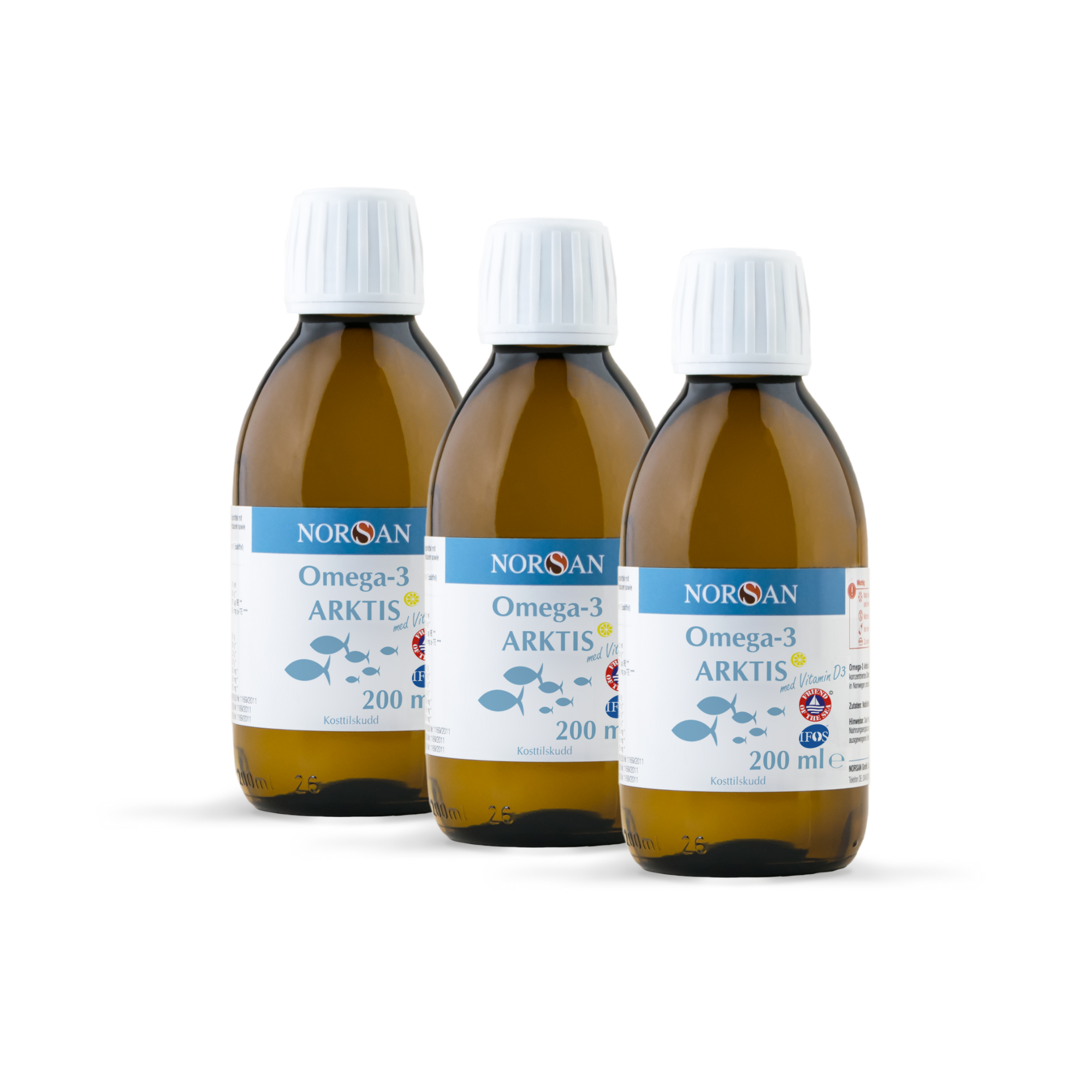 Omega-3 ARKTIS Olje trepakning