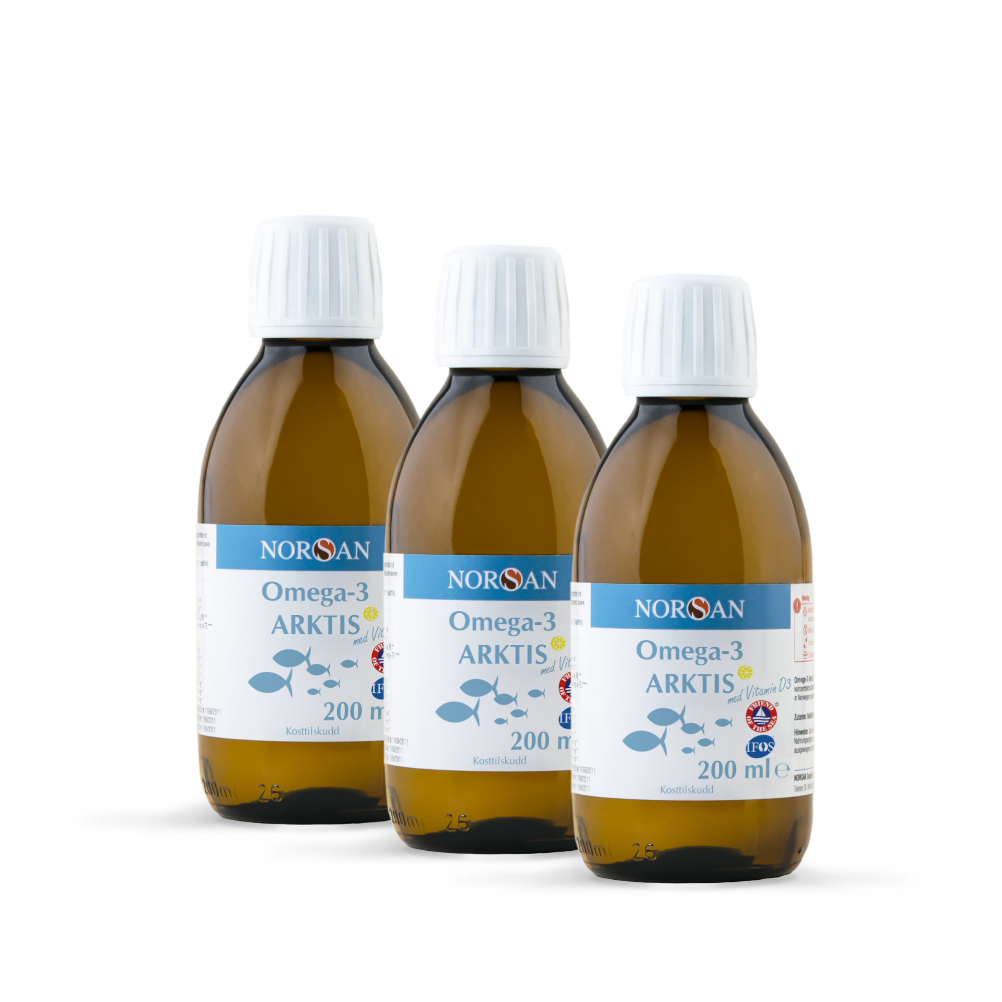 Omega-3 ARKTIS Olje trepakning